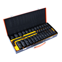 Sada nástrčných klíčů CR-MO 1/2'' 35 dílná, gola sada 8-32 mm BJC M58234