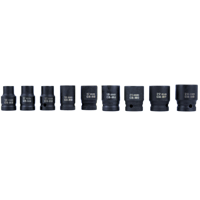 Sada nástrčných klíčů 10 ks, šestihranné 10–24 mm, 1/2'' – MAR-POL M58235