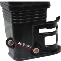Vzduchový filtr se skříňkou pro benzinové motory 6,5 HP – MAR-POL M798963