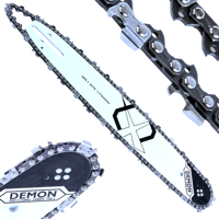 Vodicí lišta s řetězem DEMON 15'' (64 článků, 1.5 mm, 0.325'') MAR-POL M86677 – Vysoce kvalitní vodicí lišta a řetěz
