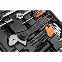 143dílná profesionální sada nářadí v kufru pro univerzální využití – NEO Tools 08-945