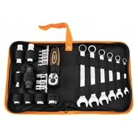 Sada nářadí na motorku - 25 ks - měkké pouzdro NEO Tools 10-500