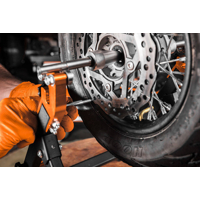 Vyvažovací stojan na motocyklová kola, statický typ – NEO Tools 10-590