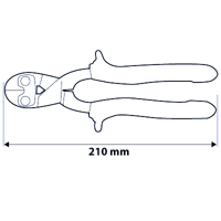 Kleště na stříhání kabelů 210 mm – NEO Tools 01-518