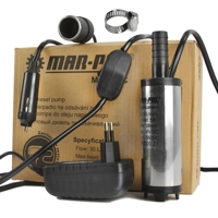 Čerpadlo na naftu 24V - 38 mm + napájení přes auto-zásuvku + adaptér 230V Mar-Pol M79939C