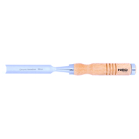 Sada 4 truhlářských dlát (6, 12, 18, 24 mm) s dřevěnou rukojetí – NEO Tools 37-800