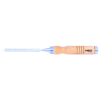 Sada 4 truhlářských dlát (6, 12, 18, 24 mm) s dřevěnou rukojetí – NEO Tools 37-800