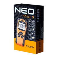 Detektor s displejem, 3 v 1 NEO 75-250