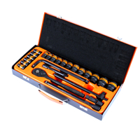 Sada kovaných 6hranných nástavců 1/2'' (8–32 mm), 24 kusů – BJC M58231