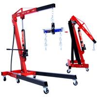 Hydraulický dílenský jeřáb 2 t s vyvažovacím balancerem 750 kg – MAR-POL M80405-1