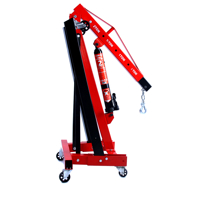 Hydraulický dílenský jeřáb 2 t s vyvažovacím balancerem 750 kg – MAR-POL M80405-1
