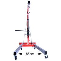 Hydraulický dílenský jeřáb 2 t s vyvažovacím balancerem 750 kg – MAR-POL M80405-1