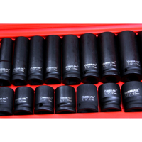 Kované nástrčné klíče 8-32 mm 1/2'' 35 dílné M58275