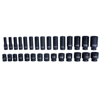 Kované nástrčné klíče 8-32 mm 1/2'' 35 dílné M58275