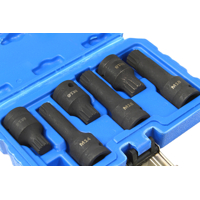 Sada nástrčných klíčů SPLINE 1/2'' M14, M16, M18 – 6 ks, MAR-POL M66417