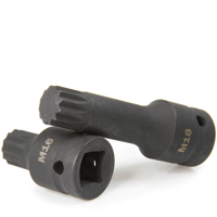 Sada nástrčných klíčů SPLINE 1/2'' M14, M16, M18 – 6 ks, MAR-POL M66417