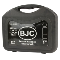 Sada 8 nástrčných hlavic 1'' (17–33 mm) – BJC M58262A
