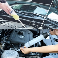 Ruční stříkačka na odsávání kapalin 200 ml – MAR-POL M78299