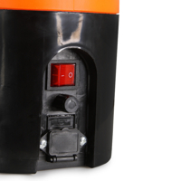 Zádový postřikovač DEMON 16 l – akumulátorový, oranžový model M80203