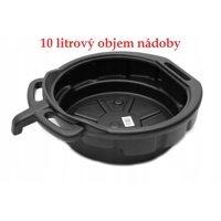 Mobilní sběrná nádoba na olej a kapaliny 10 litrová MAR-POL M78314
