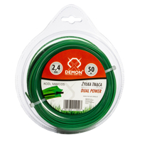 Profesionální sekaná struna DEMON Dual Power – 2,4 mm × 50 m M84105