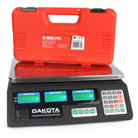 Elektronická digitální váha s podsvíceným displejem do 40 kg – M90160