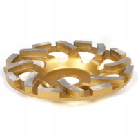 Segmentový diamantový kotouč pro broušení betonu 125 mm × 22,2 mm – DOUBLE L-SHAPE – Mar-Pol M90900