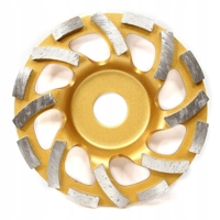 Segmentový diamantový kotouč pro broušení betonu 125 mm × 22,2 mm – DOUBLE L-SHAPE – Mar-Pol M90900