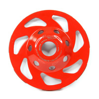 Brusný diamantový segmentový kotouč na beton 125 mm × 22,2 mm – SINGLE L-SHAPE – Mar-Pol M90901