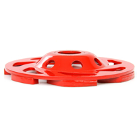 Brusný diamantový segmentový kotouč na beton 125 mm × 22,2 mm – SINGLE L-SHAPE – Mar-Pol M90901