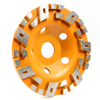 Brusný diamantový segmentový kotouč na beton 125 mm × 22,2 mm – SINGLE Z-SHAPE – Mar-Pol M90905