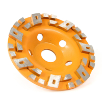Brusný diamantový segmentový kotouč na beton 125 mm × 22,2 mm – SINGLE Z-SHAPE – Mar-Pol M90905