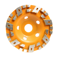 Brusný diamantový segmentový kotouč na beton 125 mm × 22,2 mm – SINGLE Z-SHAPE – Mar-Pol M90905
