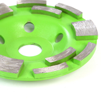 Brusný diamantový segmentový kotouč na beton 125 mm × 22,2 mm – DOUBLE ROW – Mar-Pol M90906