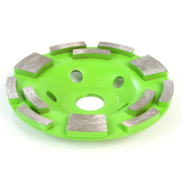 Brusný diamantový segmentový kotouč na beton 125 mm × 22,2 mm – DOUBLE ROW – Mar-Pol M90906