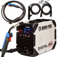 Invertorová svářečka MAR-POL SYNERGY ALU 250A MIG/FLUX/MMA/TIG-LIFT – M79368