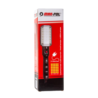 LED pracovní svítilna 230 V – 25 LED, s magnetem a háčkem pro zavěšení – MAR-POL M82735