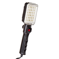 LED pracovní svítilna 230 V – 25 LED, s magnetem a háčkem pro zavěšení – MAR-POL M82735