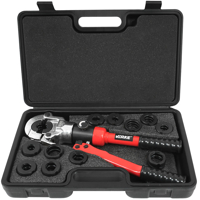 Hydraulická lisovačka na PEX trubky Verke V86261 – 12 tun (TH / U / V)
